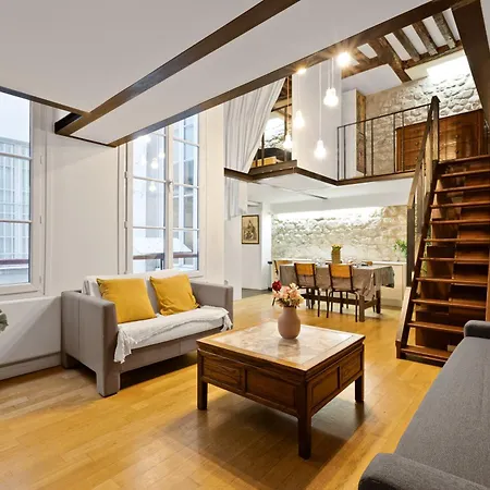 アパート Quartier Musee Du Louvre - 2 Bedroom Free Netflix