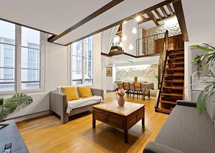 アパート Quartier Musee Du Louvre - 2 Bedroom Free Netflix